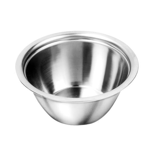 Lösungsschale, Ø 60 mm 18 / 8 Stahl ohne Ausgießer 0 x 2 Zähne 88.130.06