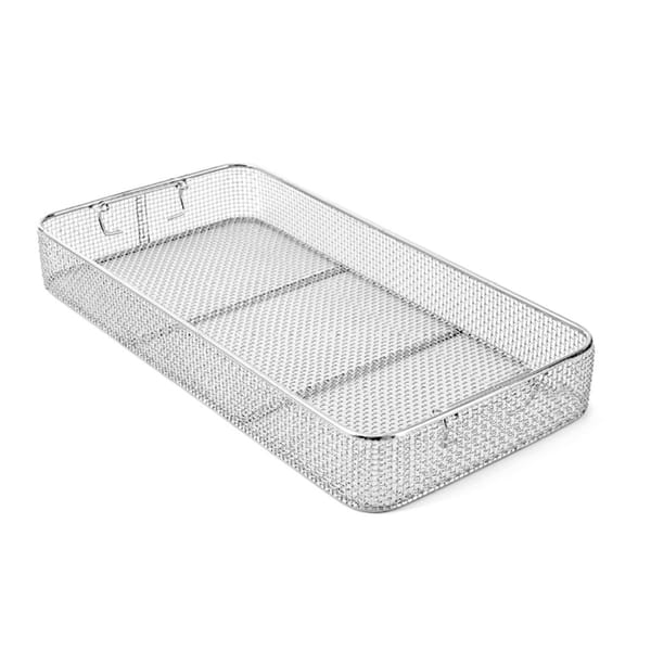 wire basket, 533 x 337 x 70 mm without lid mesh: 4×4 mm, wire: ø 1 mm 88.217.02