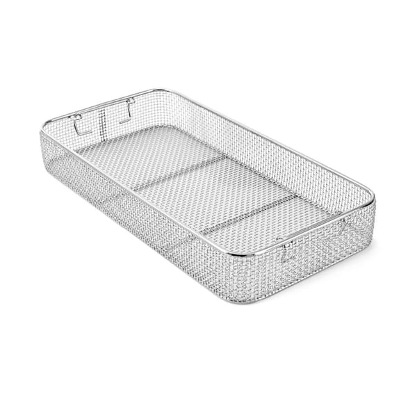 wire basket, 480 x 245 x 30 mm mesh: 4×4 mm, wire: ø 1 mm without lid 88.245.00