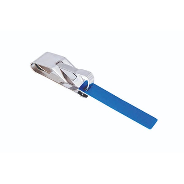 identification label, 60×15 mm blue with clip 88.256.10