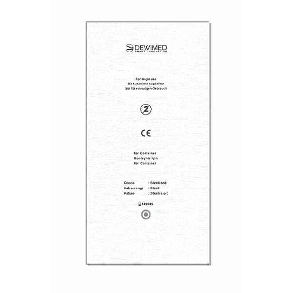single use polypropylene filter for plasma, 100 pcs, 235 x 105 mm for endo model 88.275.90Z