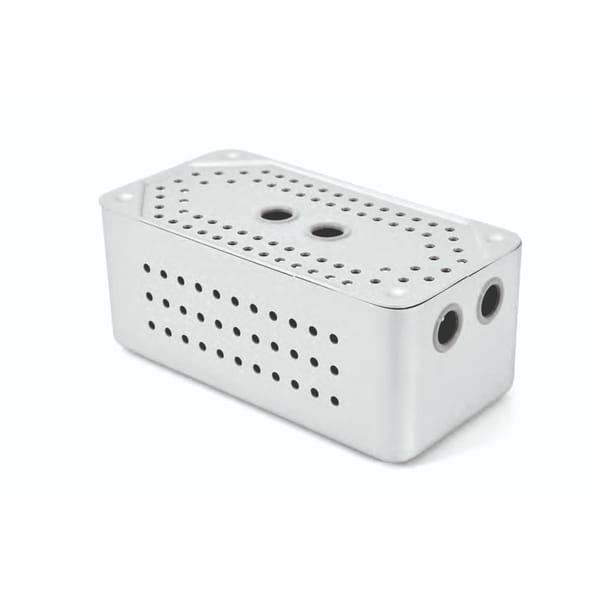 aluminium basket, 245 x 130 x 105 mm with lid 88.311.21