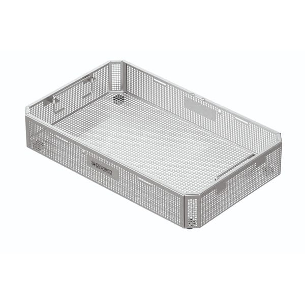 perforated stainless steel basket, 405 x 253 x 40 mm without lid 88.374.80