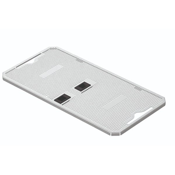 perforated stainless steel lid, 487 x 256 mm for 88.374.40 to 88.374.70 88.376.10