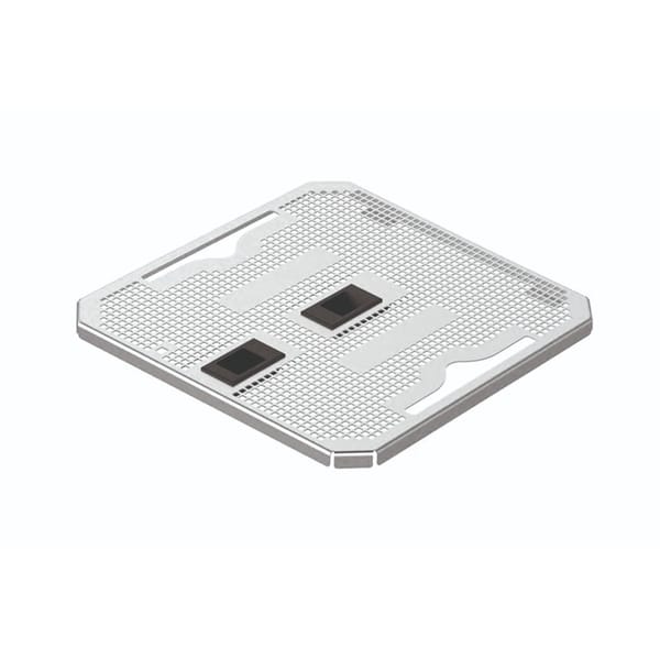 perforated stainless steel lid, 247 x 256 mm for 88.375.20 to 88.375.50 88.376.30