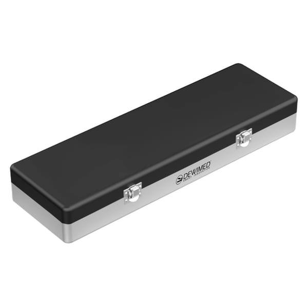 container implant model, 500 x 170 x 75 mm black non-perforated bottom and non-perforated lid 88.504.00
