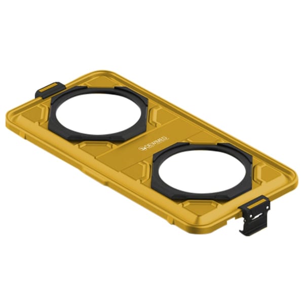 container lid yellow, 602 x 285 mm 1 / 1 window model 88.612.10D