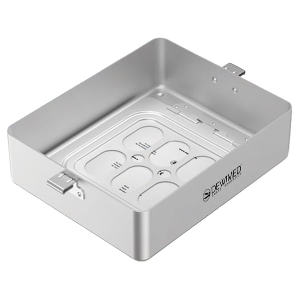 container bottom, 227 x 162 x 88 mm 1 / 2 dental model perforated 88.615.61
