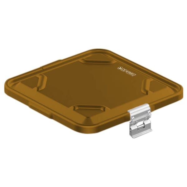 container lid bronze, 295 x 280 mm flat model non-perforated 88.617.97