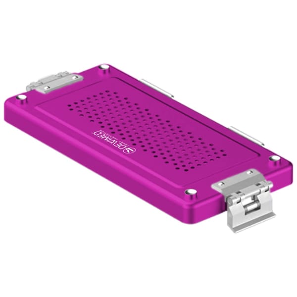container lid purple, 315 x 140 mm mini model perforated 88.619.76