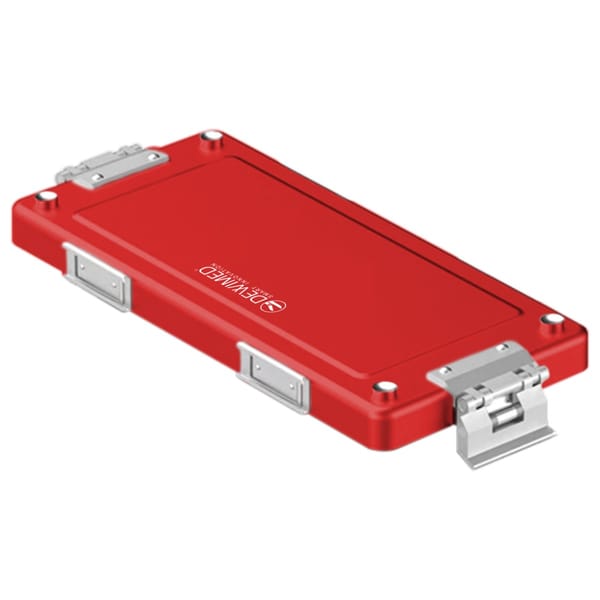 container lid red, 315 x 140 mm mini model non-perforated 88.619.84