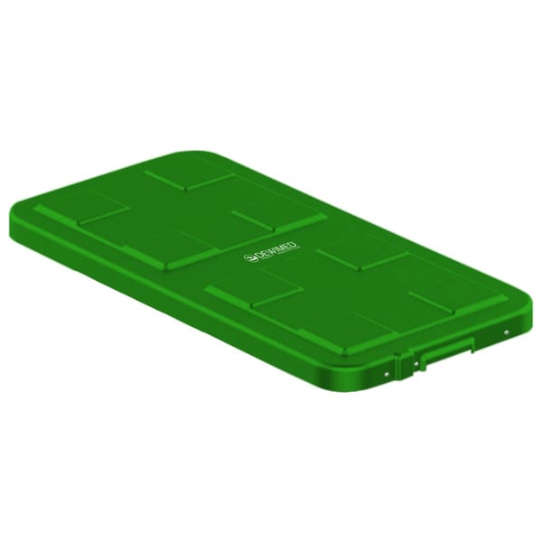 container safety lid green, 606 x 288 mm 1 / 1 standard model 88.623.29