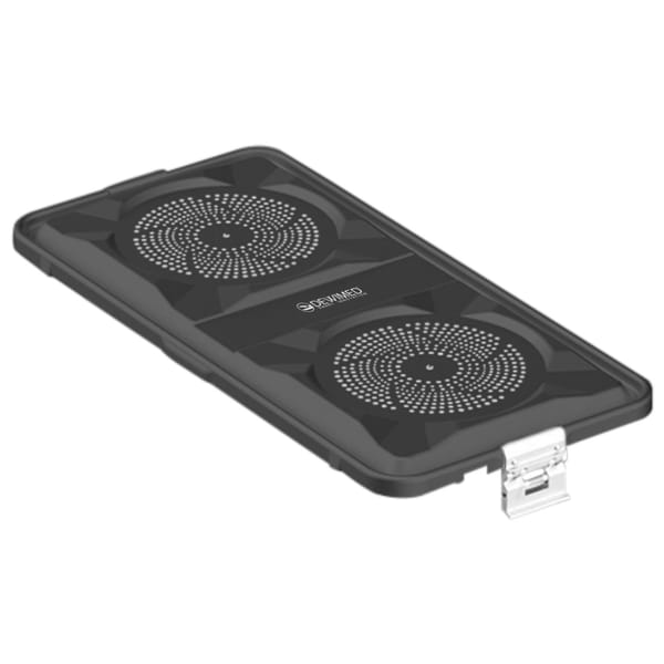 container lid black, 585 x 285 mm 1 / 1 standard plus model perforated 88.631.25