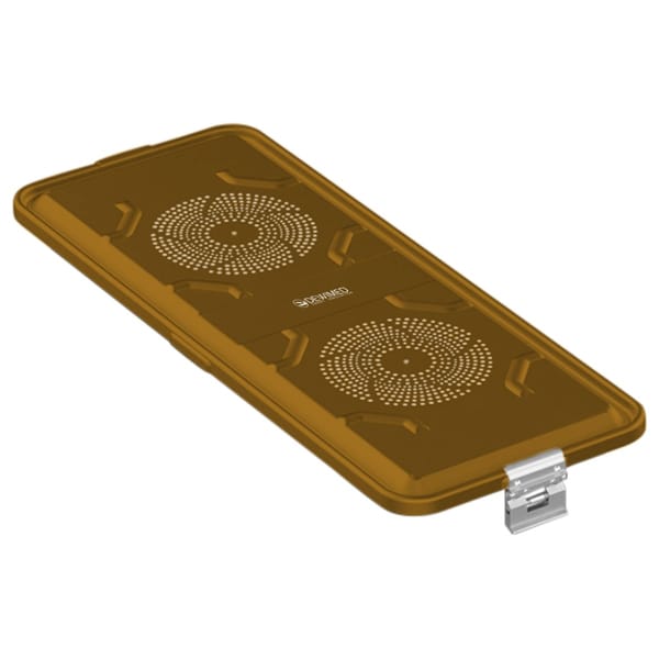 container lid bronze, 710 x 285 mm extra long standard plus model perforated 88.633.77