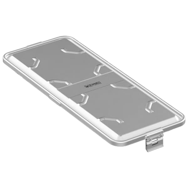 container lid grey, 710 x 285 mm extra long standard plus model non-perforated 88.633.80