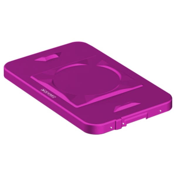 container safety lid purple, 483 x 290 mm 3 / 4 standard plus model 88.634.16