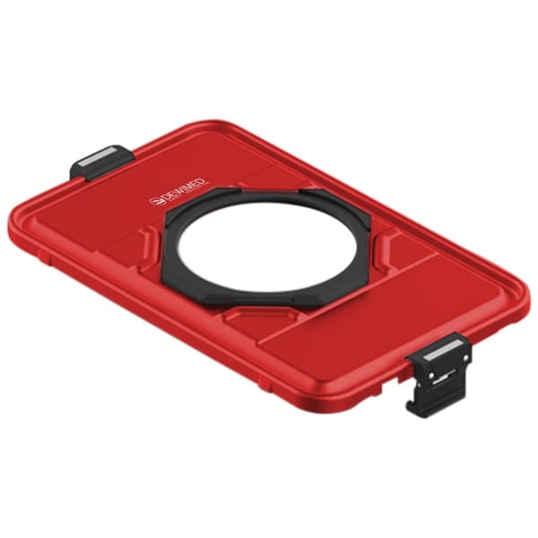 container lid red, 477 x 285 mm 3 / 4 window model 88.634.40D