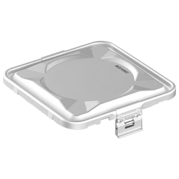 container lid grey, 295 x 280 mm 1 / 2 standard plus model non-perforated 88.636.20