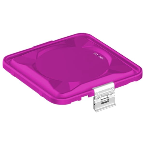 container lid purple, 295 x 280 mm 1 / 2 standard plus model non-perforated 88.636.38
