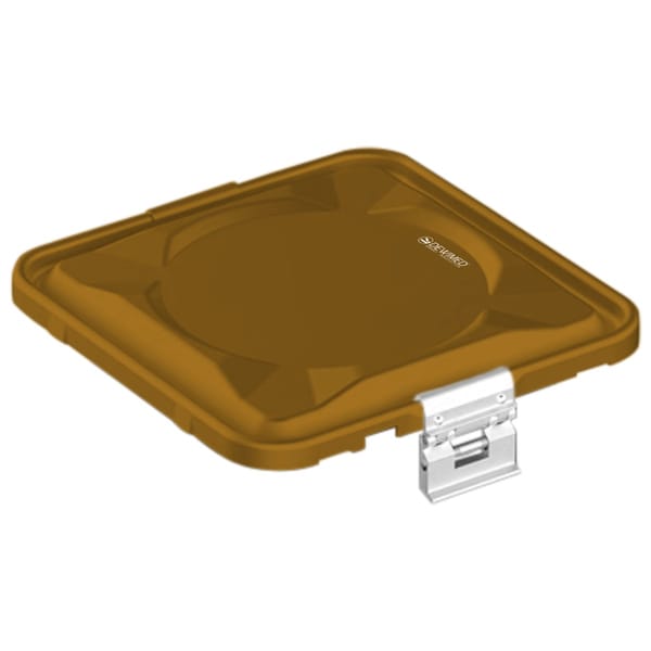 container lid bronze, 295 x 280 mm 1 / 2 standard plus model non-perforated 88.636.39