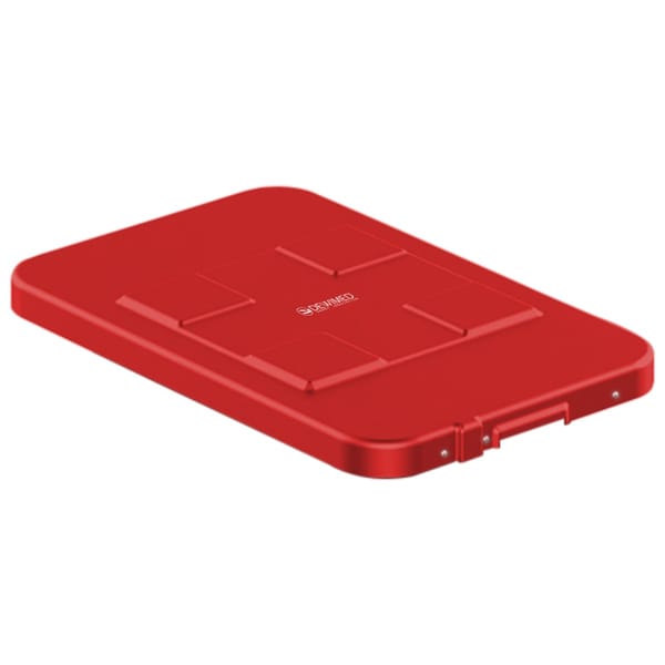 container safety lid red, 483 x 290 mm 3 / 4 standard model 88.641.40