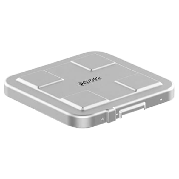 container safety lid grey, 317 x 285 mm 1 / 2 standard model 88.670.00