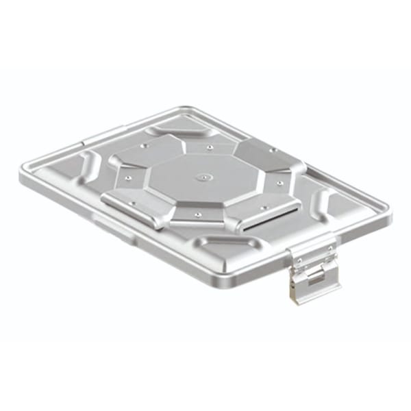 container lid grey, 365 x 255 mm large dental bio barrier model 88.716.80