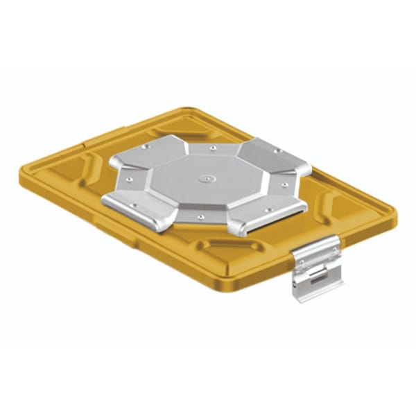 container lid yellow, 365 x 255 mm large dental bio barrier model 88.716.81