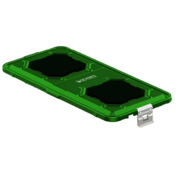 container lid green, 585 x 285 mm 1 / 1 b3 barrier model with ptfe system 88.812.20P
