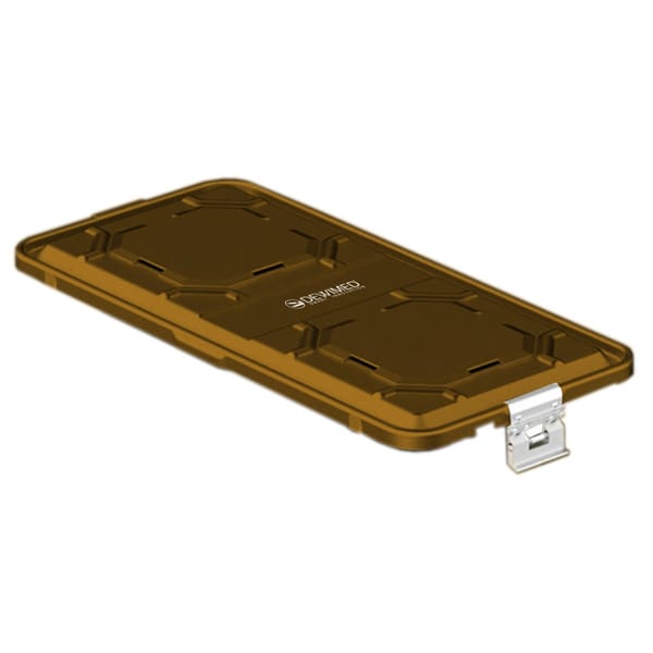 container lid bronze, 585 x 285 mm 1 / 1 b3 barrier model with aluminium biostop system 88.812.70BA
