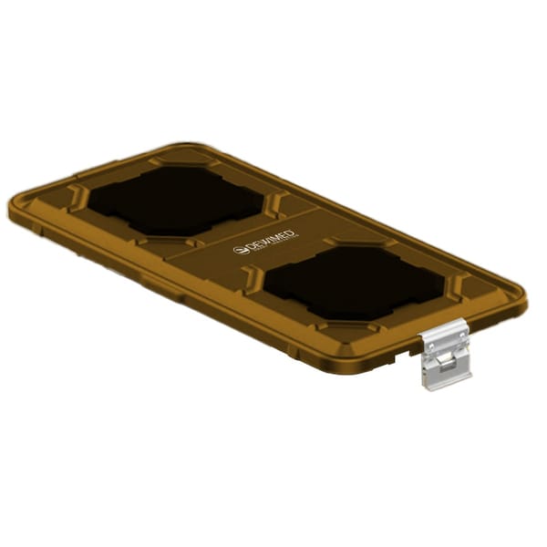 container lid bronze, 585 x 285 mm 1 / 1 b3 barrier model with valve system 88.812.70V