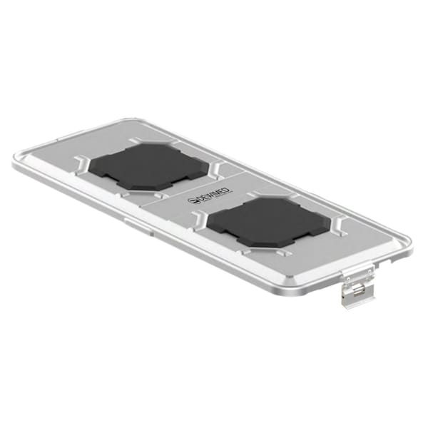 container lid grey, 710 x 285 mm extra long b3 barrier model with ptfe system 88.821.20P