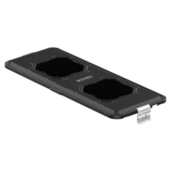 container lid black, 710 x 285 mm extra long b3 barrier model with ppsu biostop system 88.821.25B