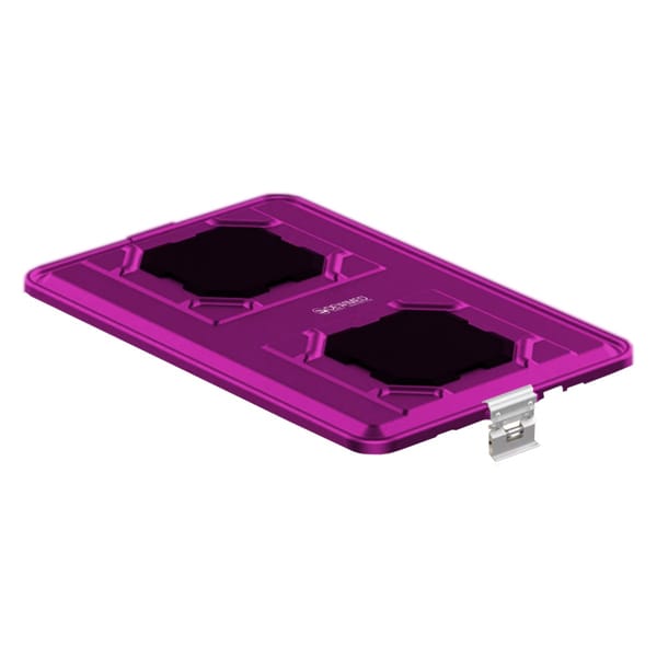 container lid purple, 583 x 370 mm extra large b3 barrier model with ptfe system 88.831.50P