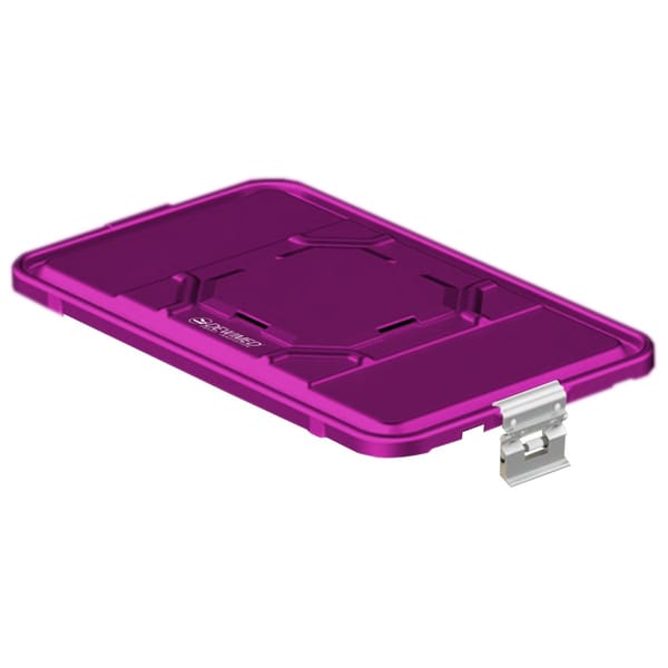 container lid purple, 460 x 285 mm 3 / 4 b3 barrier model with aluminium biostop system 88.834.60BA
