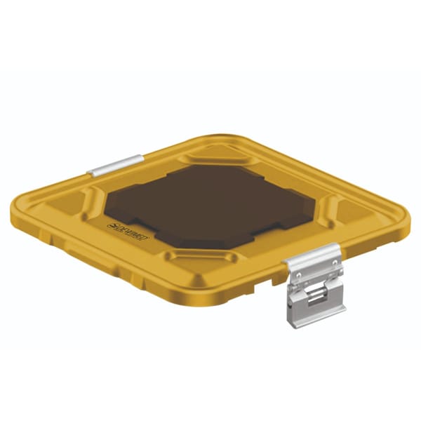 container lid yellow, 295 x 280 mm 1 / 2 b3 barrier model with ptfe system 88.863.10P