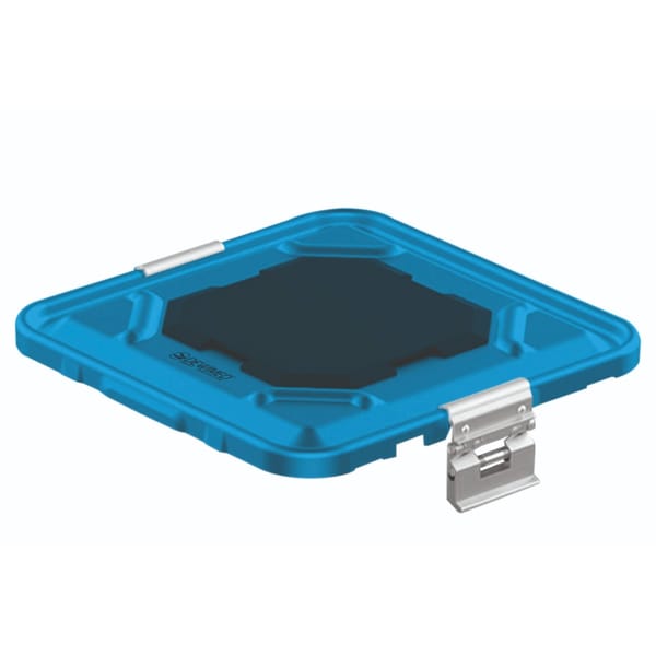 container lid blue, 295 x 280 mm 1 / 2 b3 barrier model with ptfe system 88.863.30P