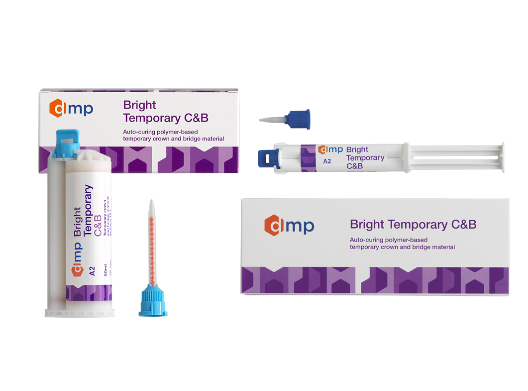 Bright Temporary C&B – DMP Dental Industry S.A., Temporary Crown & Bridge Materials
