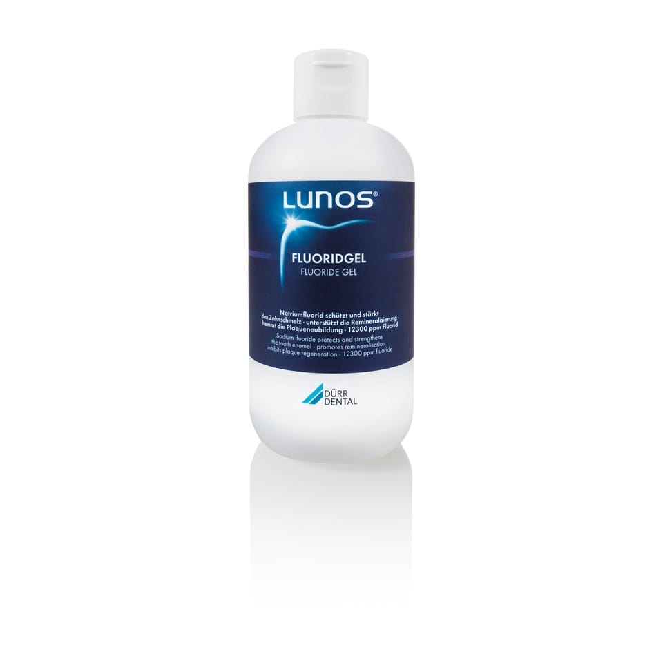Lunos Fluoridgel – DÜRR DENTAL, Fluoridation