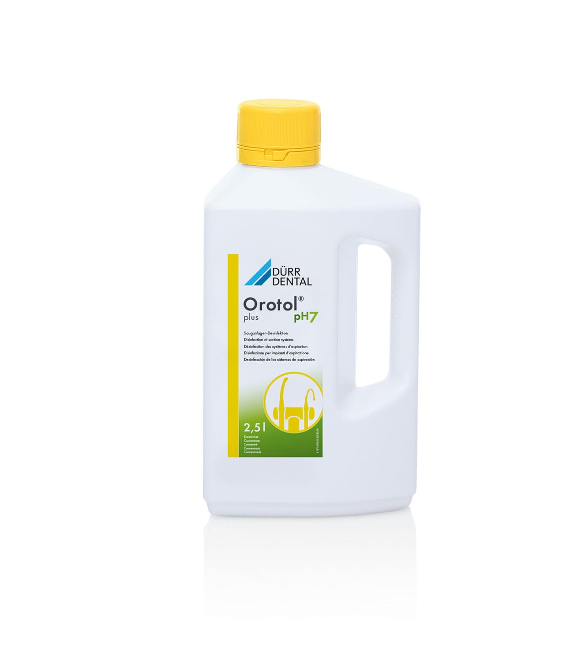 Orotol plus pH 7 Sauganlagen-Desinfektion – DÜRR DENTAL, Suction System Disinfection