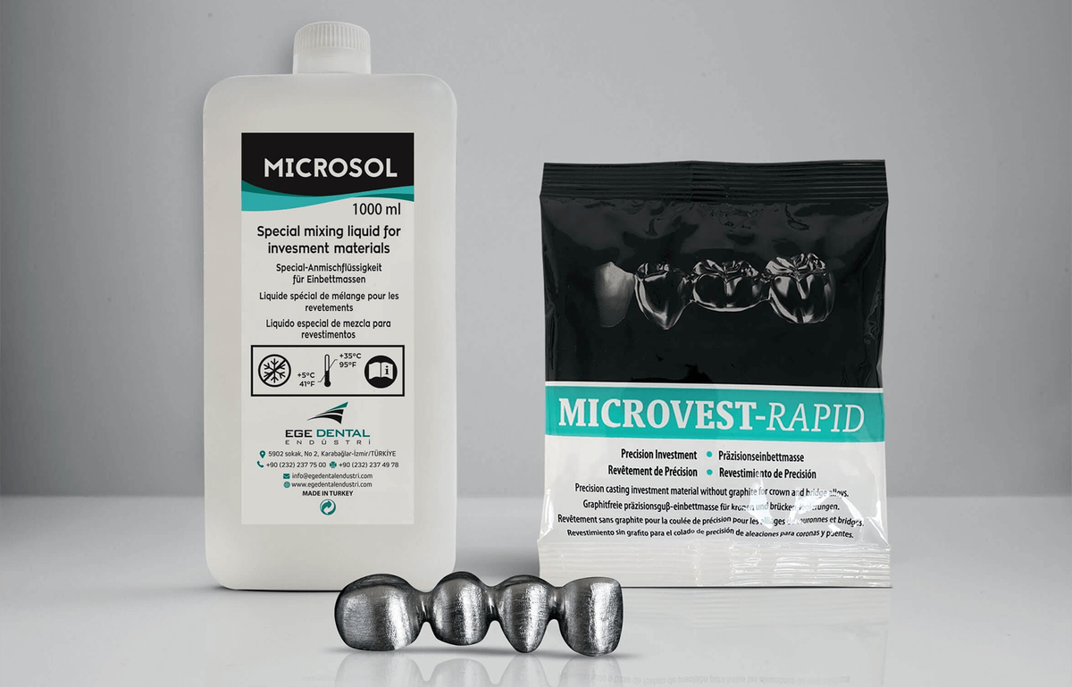 MICROVEST-RAPID – Ege Dental Endüstri, Crucibles, Casting Rings and Accessories
