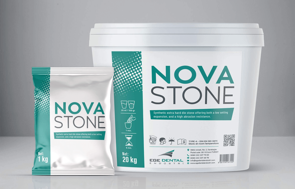 NOVA STONE TYPE IV – Ege Dental Endüstri, Gipse