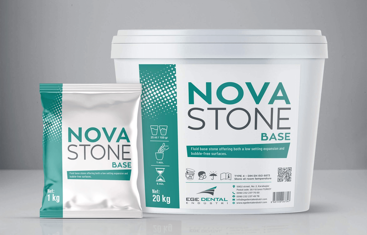 Nova Stone Base – Ege Dental Endüstri, Gypsum Products