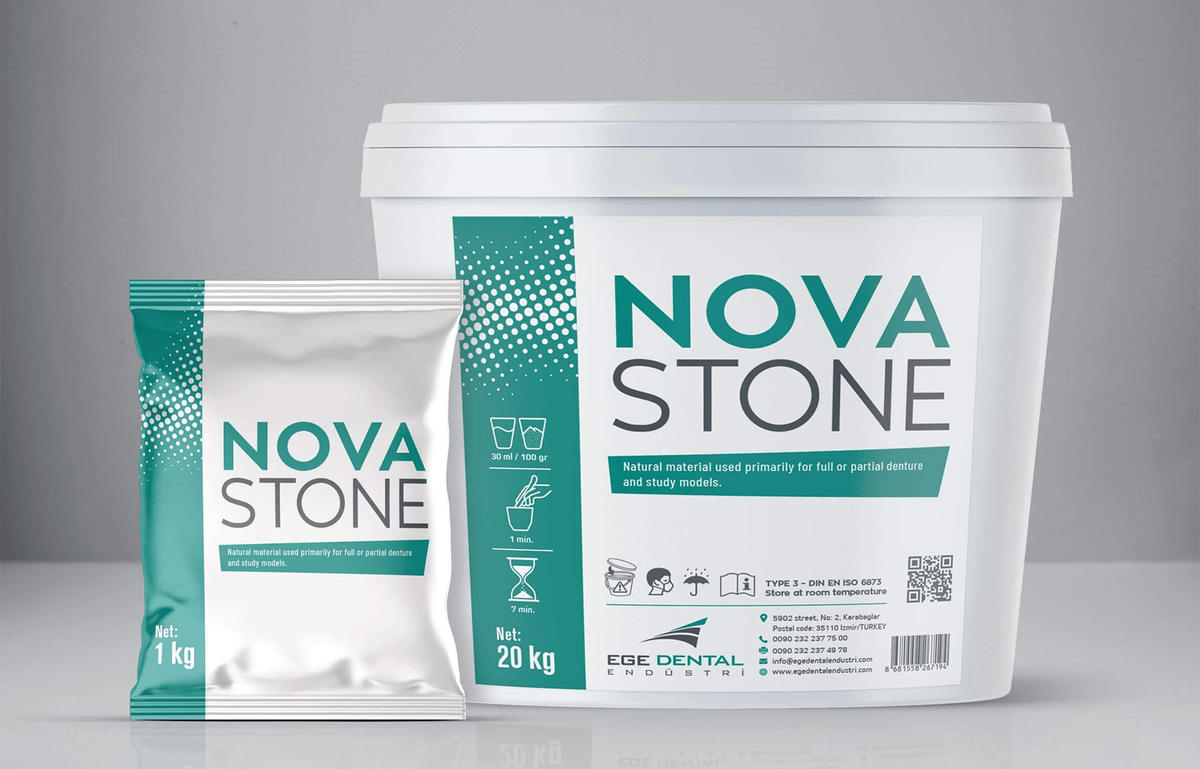 NOVA STONE TYPE III – Ege Dental Endüstri, Gipszusätze, Stumpflacke und Gipslöser
