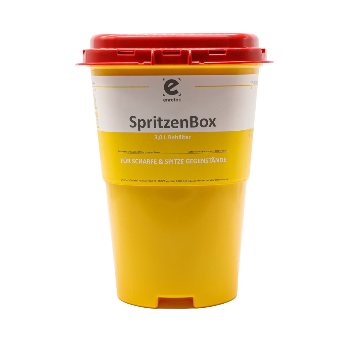 SpritzenBox bestellen – 3,0 L – enretec, Abfallbehälter