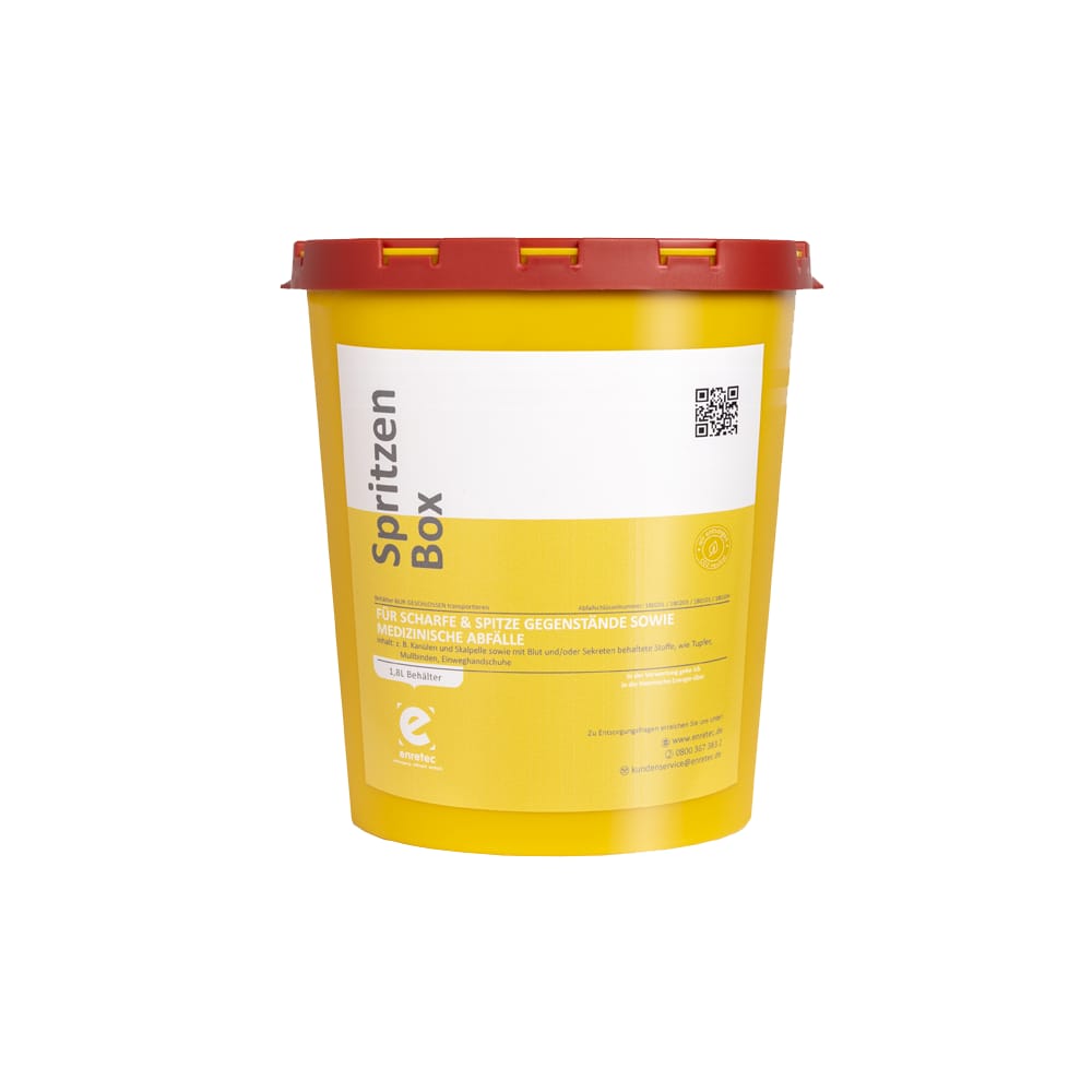 SpritzenBox bestellen – 2,0 L – enretec, Abfallbehälter
