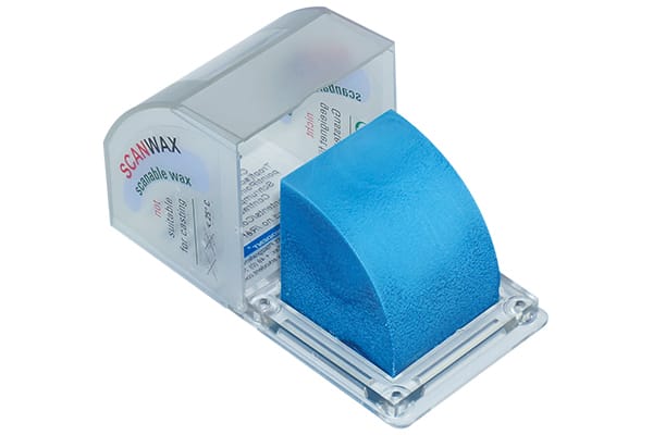 Scanwachs blau