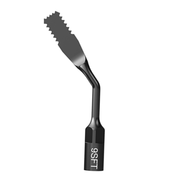 Flat chisel saw shaped on 3 edges