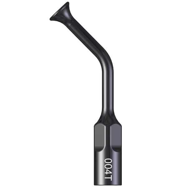 Conical "trumpet" tip