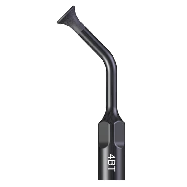 Conical diamond "trumpet" tip